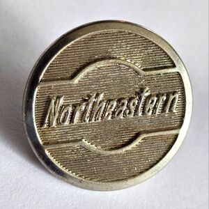 Vintage Northeastern Railroad Brass Uniform Button train rail road